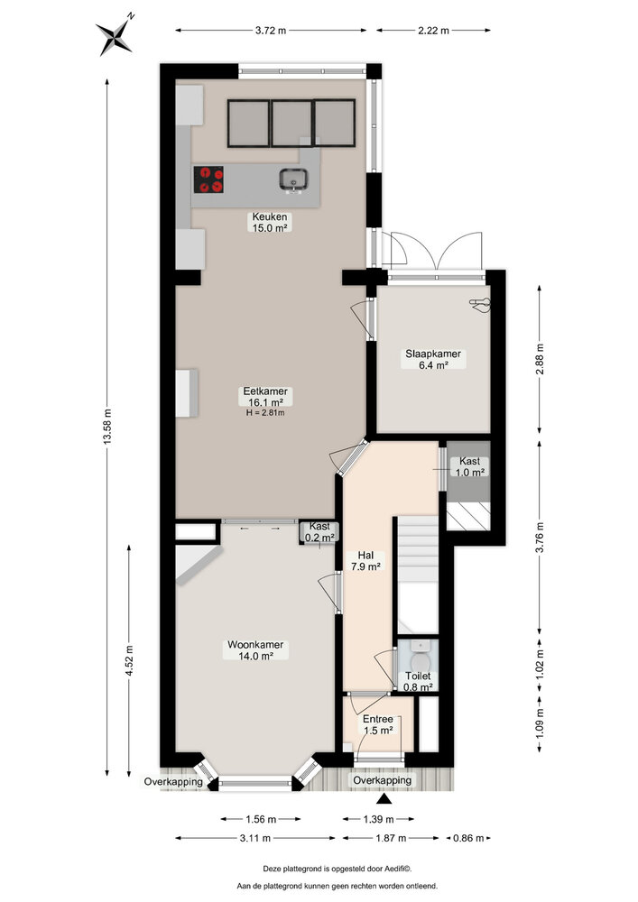 Star Numanstraat 8, 9714 JP Groningen - € 450.000 k.k. - Boekholt & partners makelaars Groningen