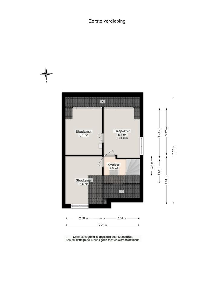 Arteveldestraat 32, 9745 AX Groningen - € 300.000 k.k. - Boekholt & partners makelaars Groningen