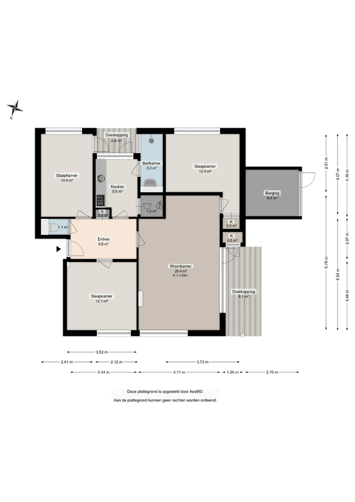 Sabotagelaan 2, 9727 CM Groningen - € 349.000 k.k. - Boekholt & partners makelaars Groningen