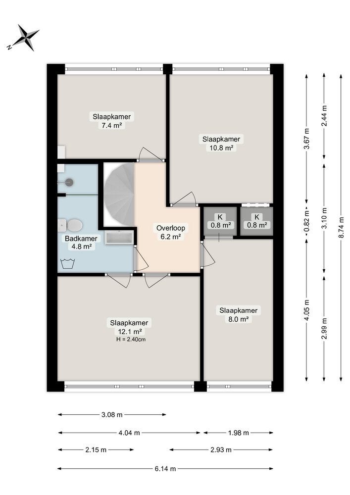 Elzenlaan 3, 9674 BP Winschoten - € 250.000 k.k. - Boekholt & partners makelaars Groningen