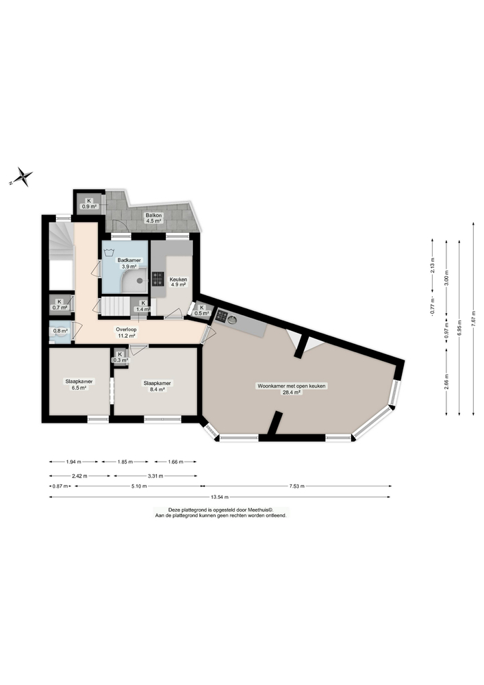 Madoerastraat 1b, 9715 HE Groningen - € 325.000 k.k. - Boekholt & partners makelaars Groningen
