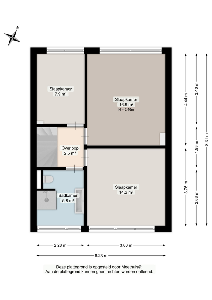 Vondellaan 61, 9752 EB Haren gn - € 560.000 k.k. - Boekholt & partners makelaars Groningen