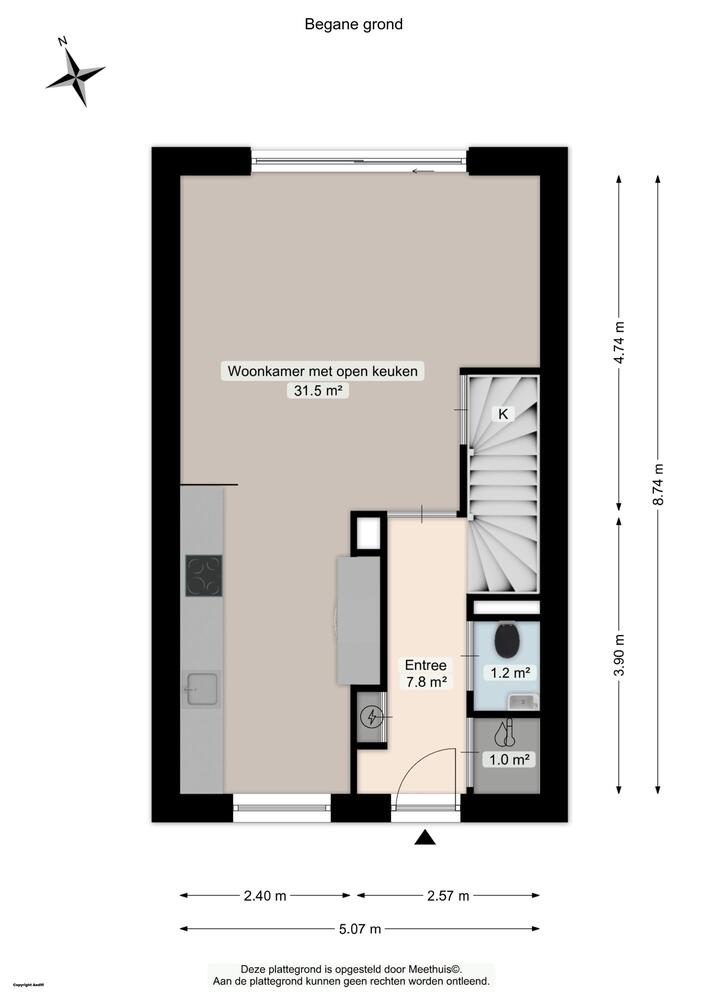 Kolendwarsstraat 17, 9712 LV Groningen - € 595.000 k.k. - Boekholt & partners makelaars Groningen